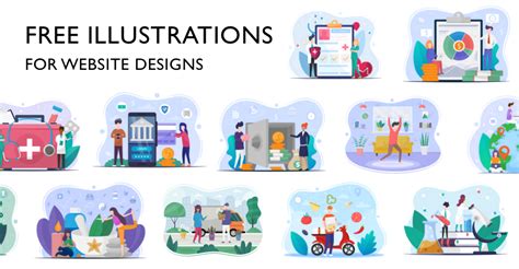Free Online Illustrations to customize .